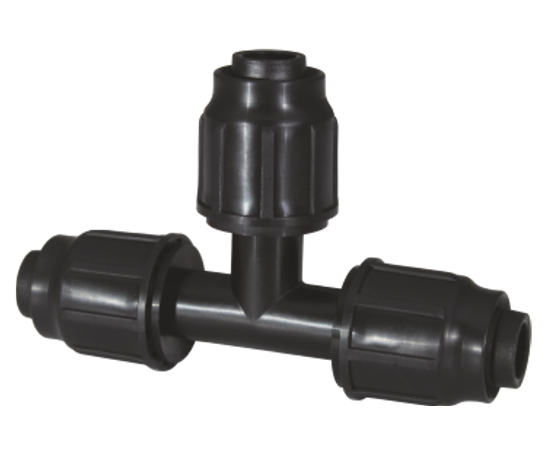 Тройник для капельного полива 16 x 16 x 16 (Poliext 04590010 PN4)